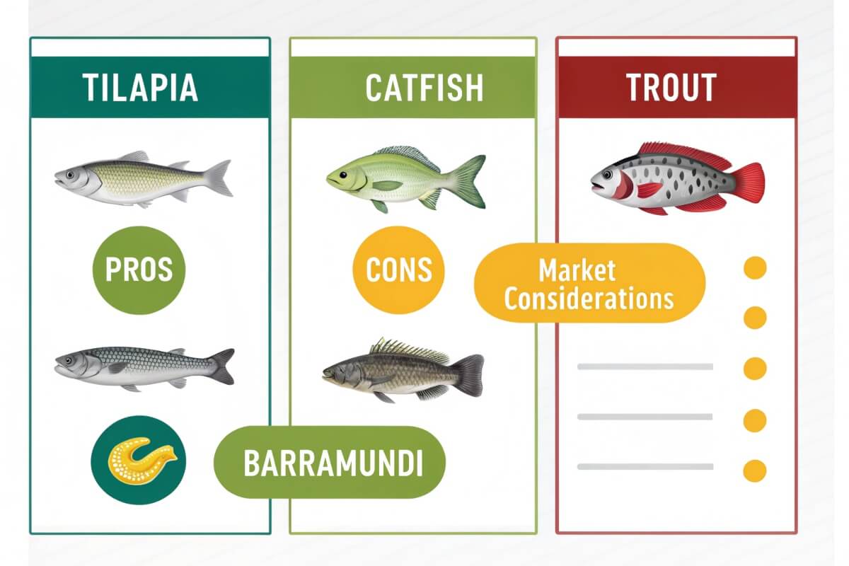Tilapia in aquaponics