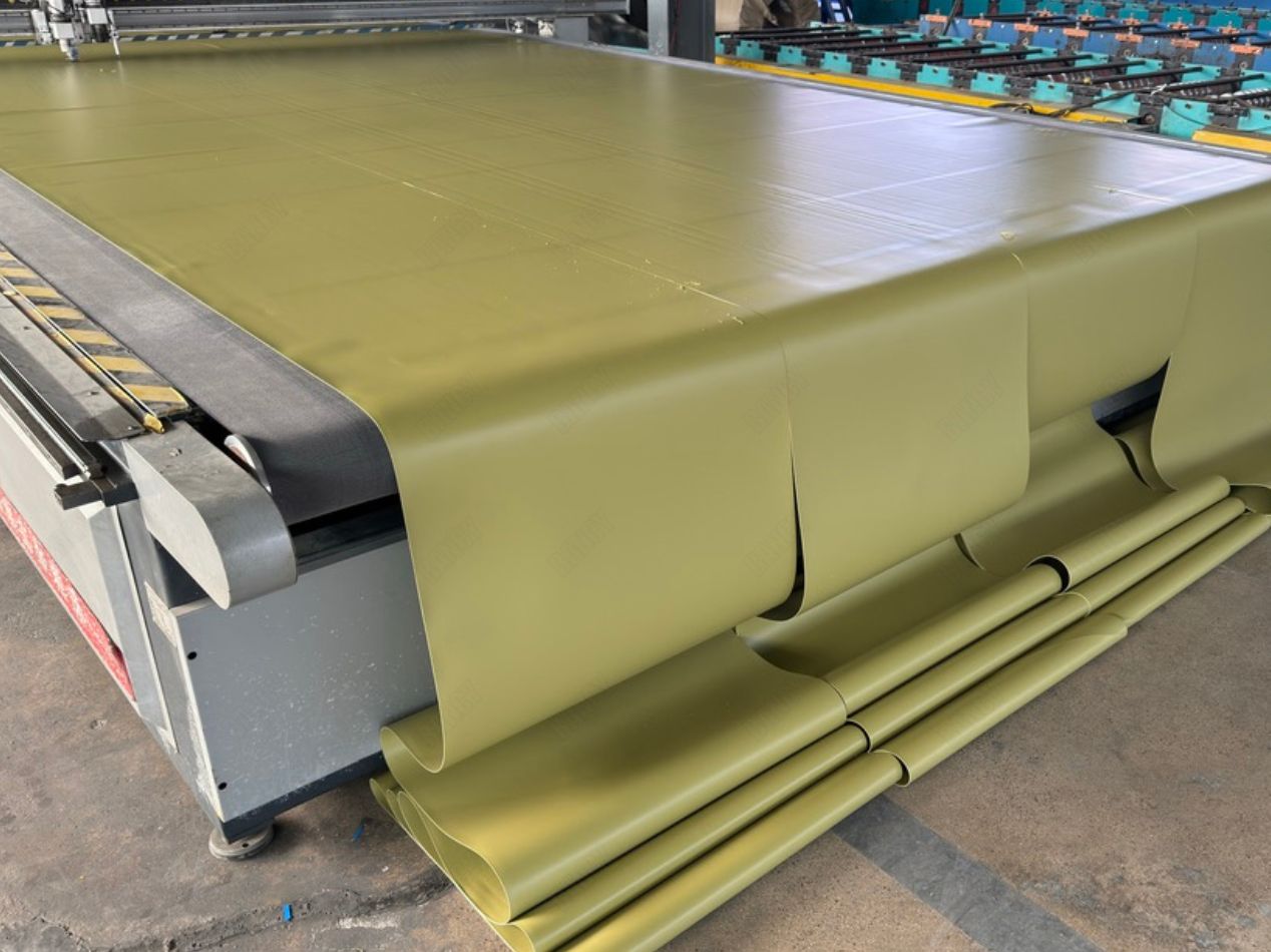 Bancy - Precision Cutting of PVC Material for Custom Flexible Tanks