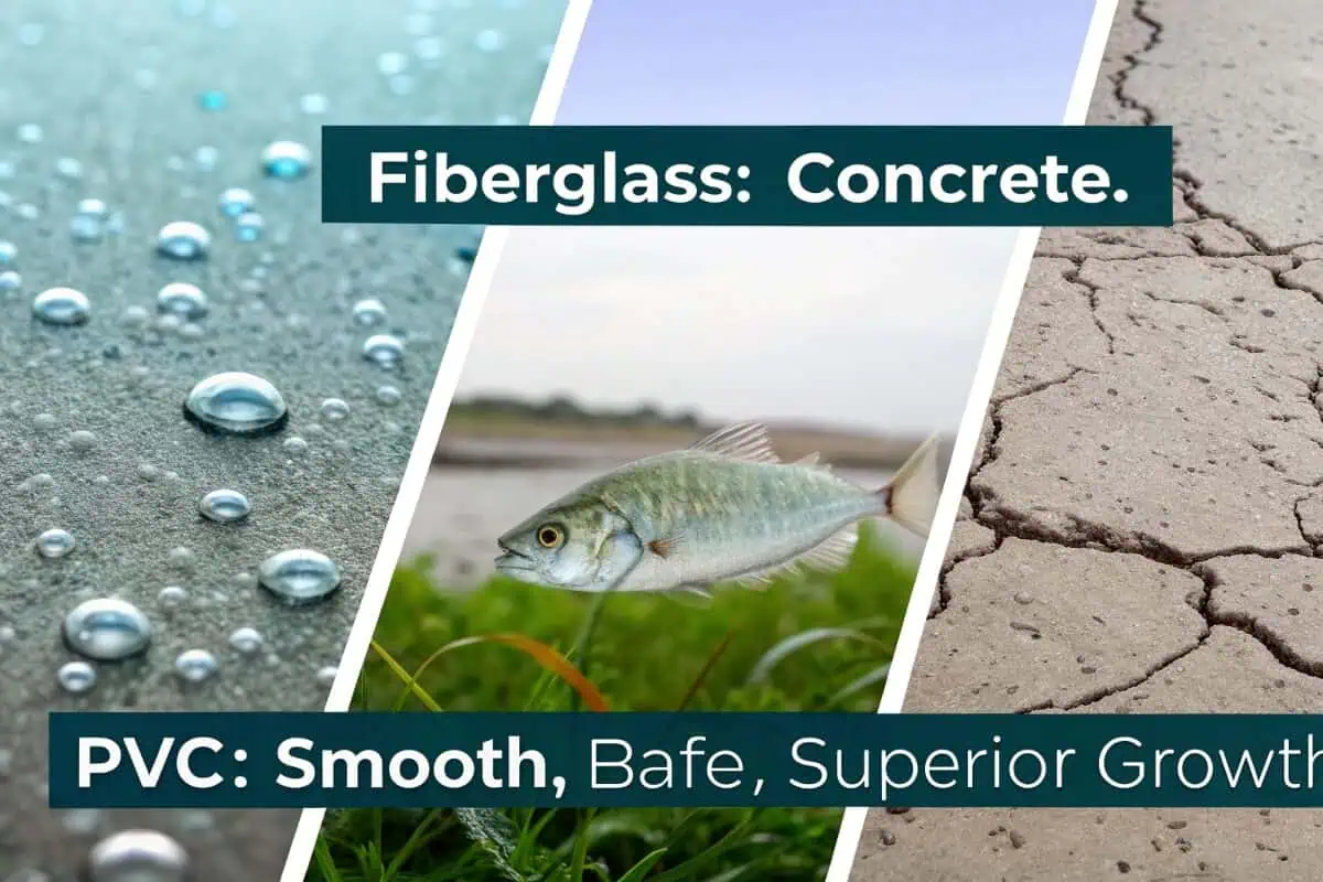 fish tank material close-up