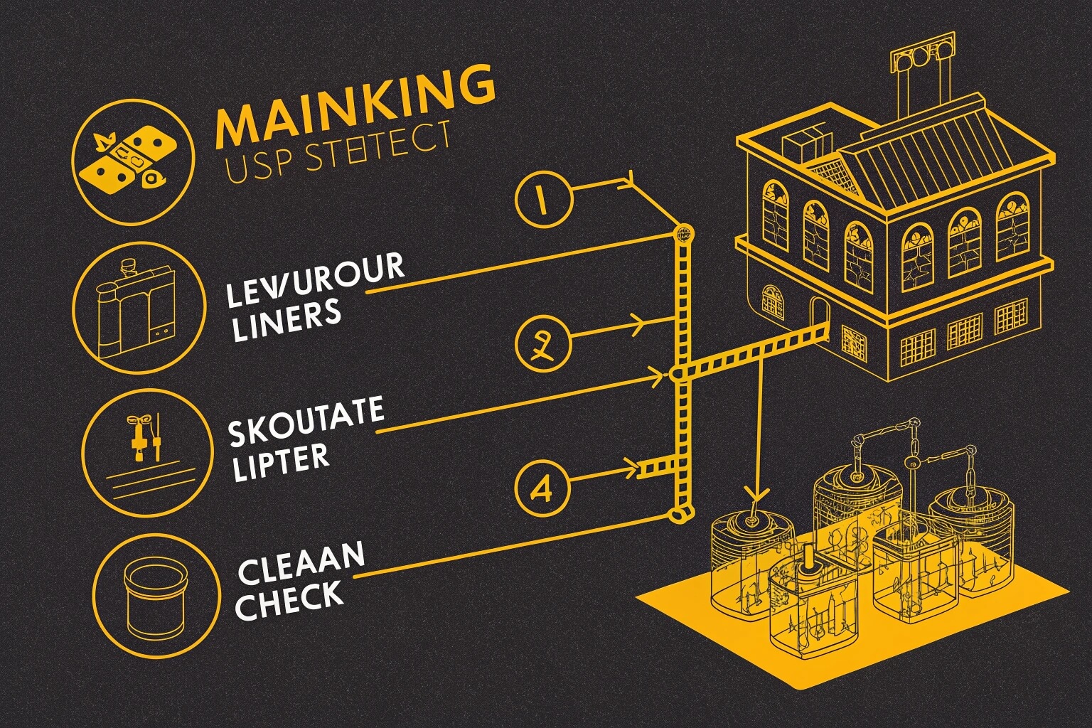 Infographic-style illustration depicting a membrane bioreactor system used in water treatment, showing various components and processes involved in wastewater treatment for potential reuse in aquaculture