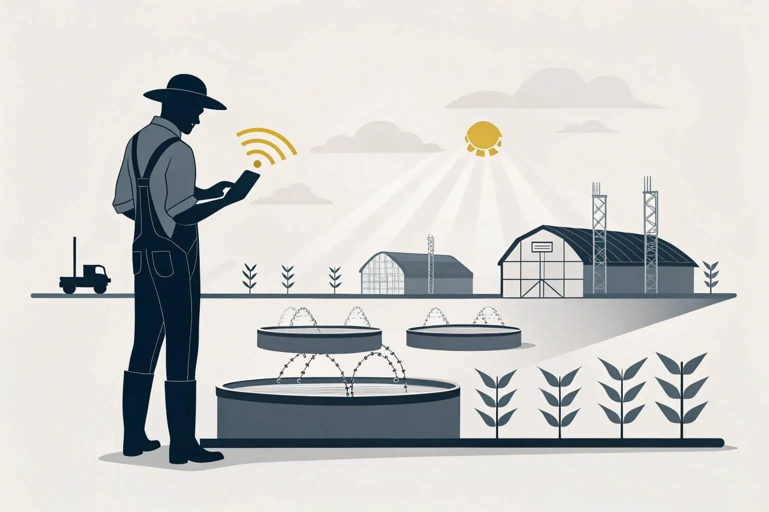 alt text: Healthy, fast-growing tilapia in a farm