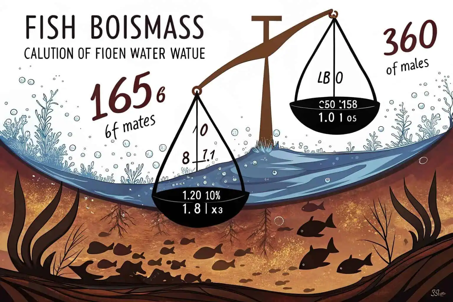 Measuring fish in a Bancy aquaculture setup