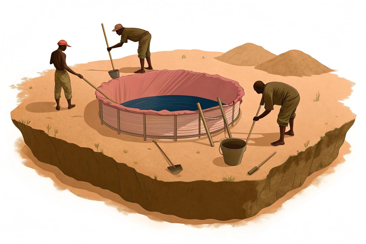 Fish pond construction costs Kenya