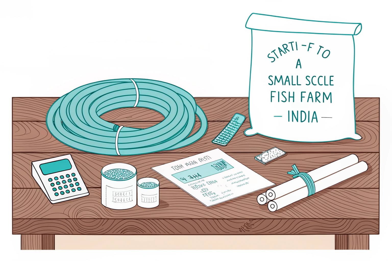 Calculating the cost of starting a fish farm