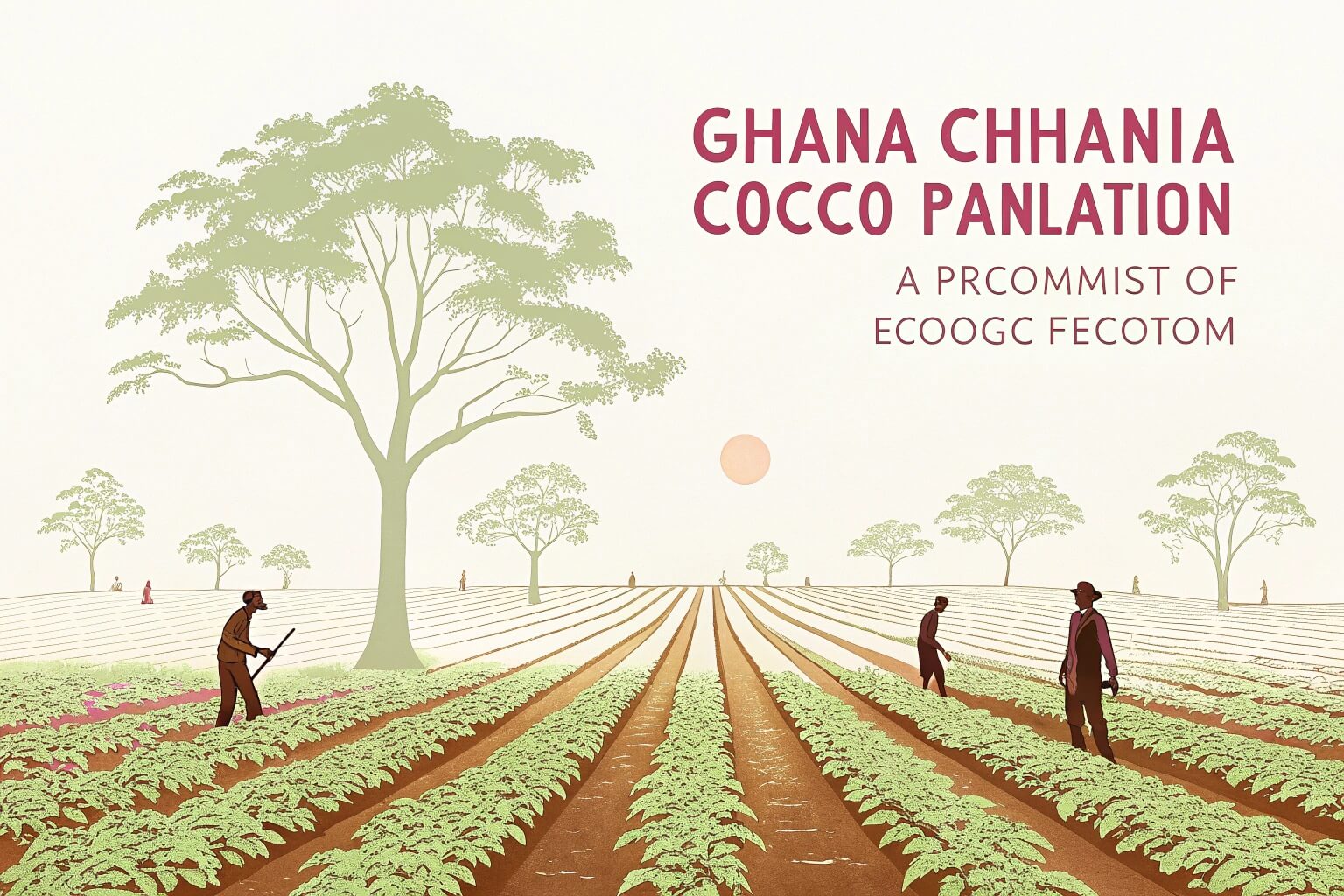 Bags of cocoa beans ready for export