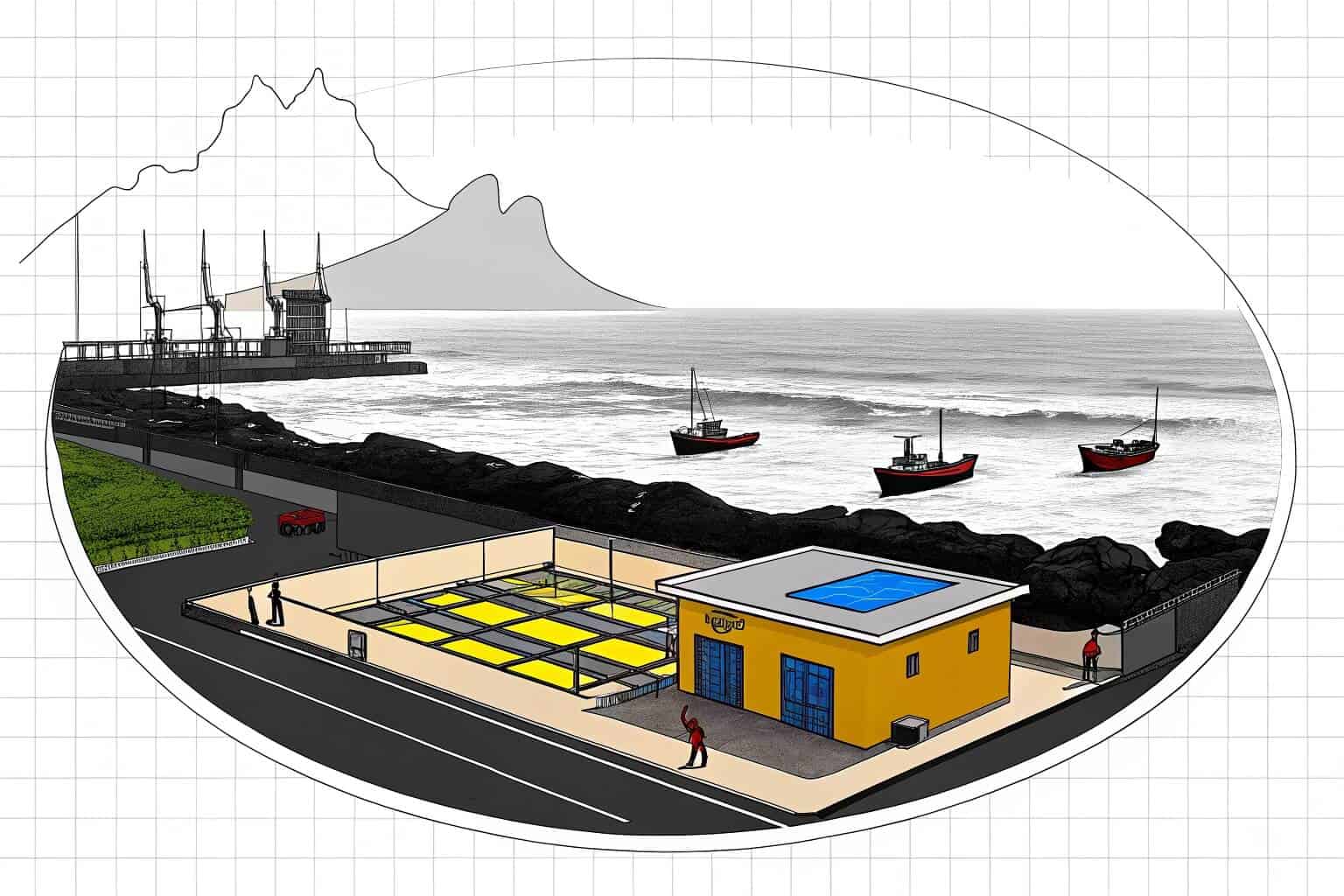 size of fishing industry South Africa