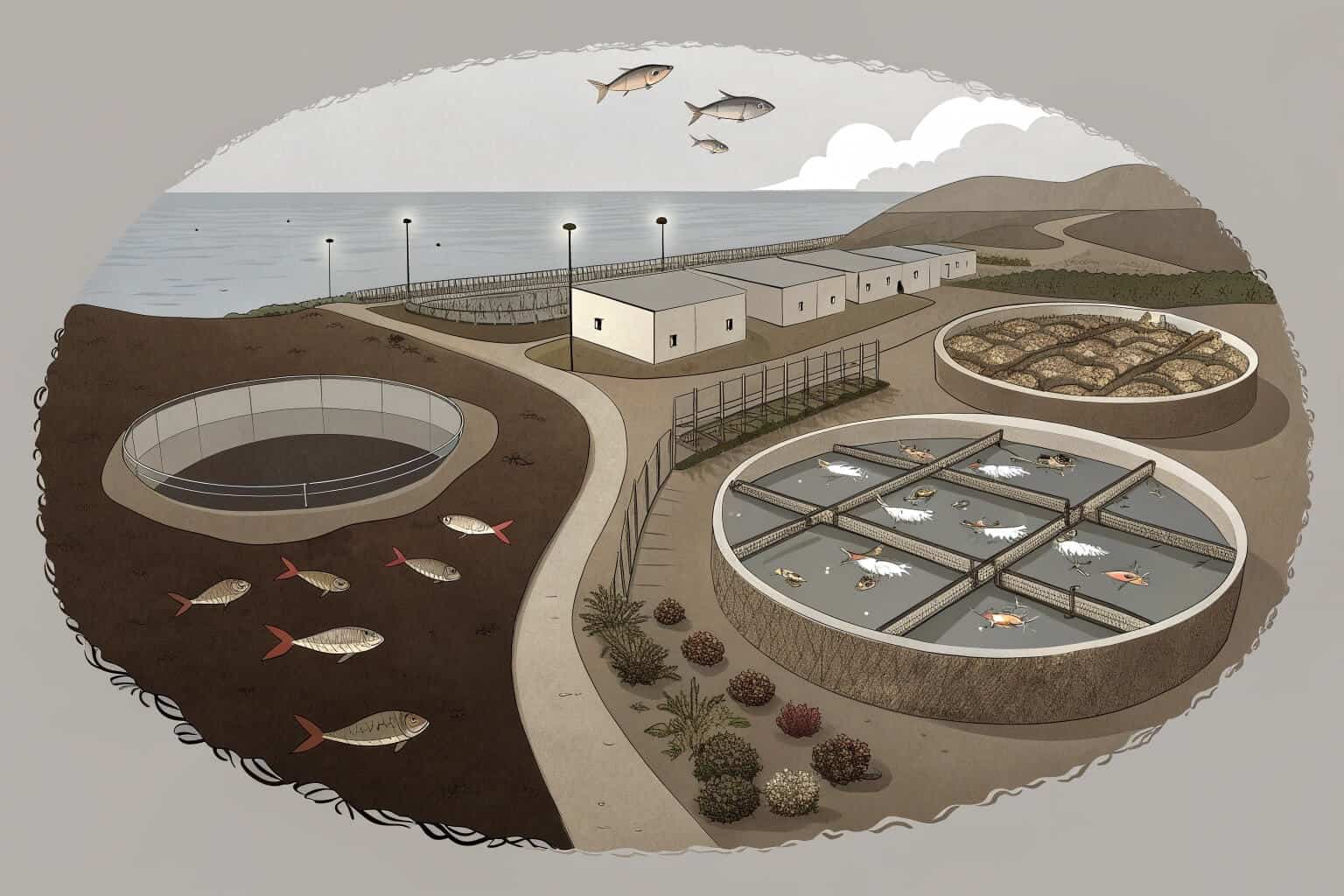 An overview of different aquaculture facilities