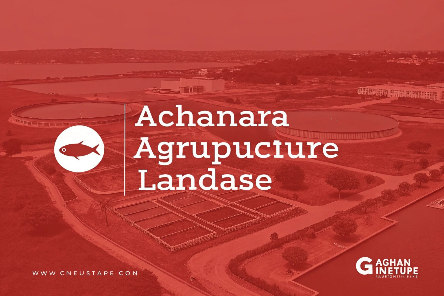 Various fish pond types in Ghana