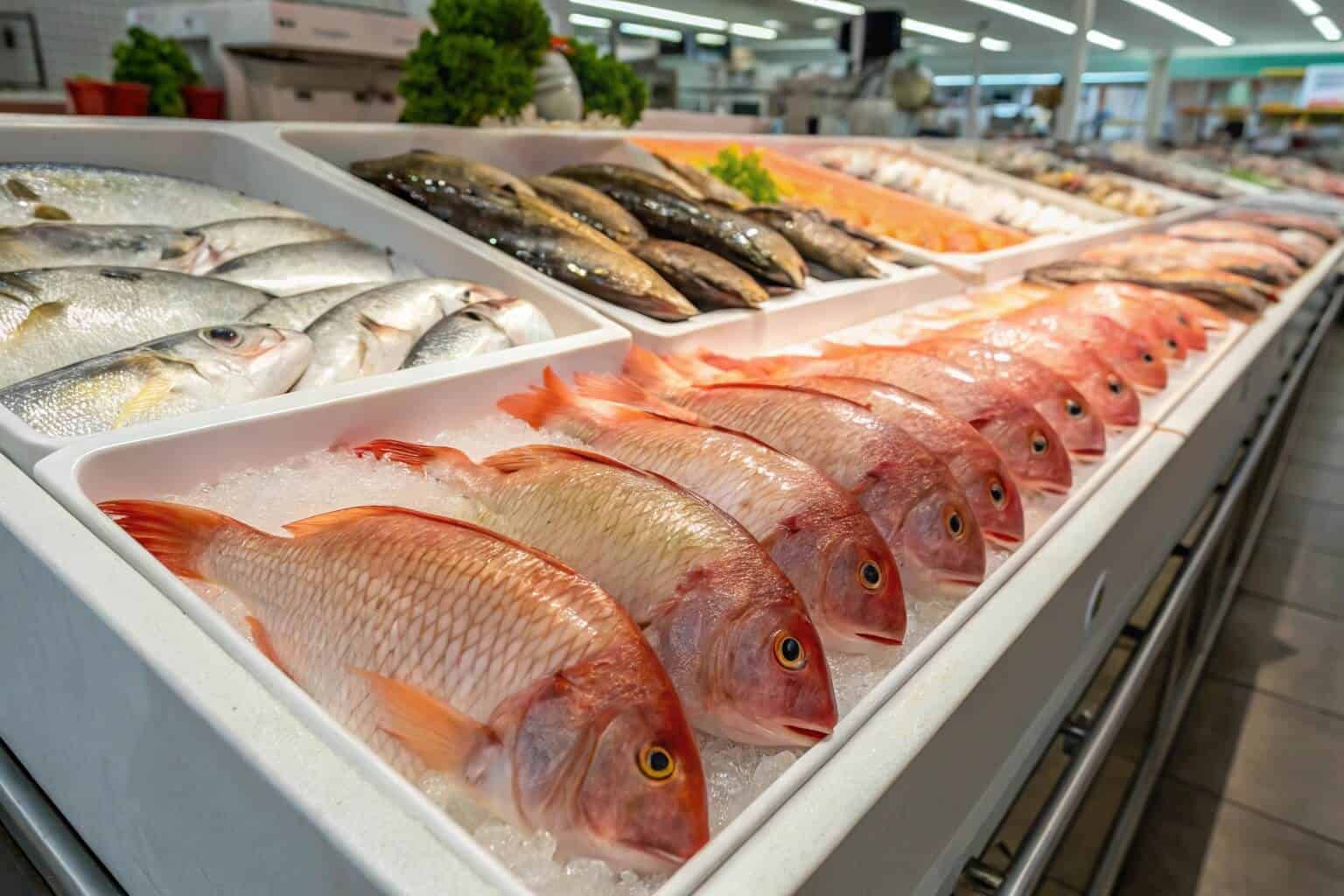 A harvest of fresh fish ready for market