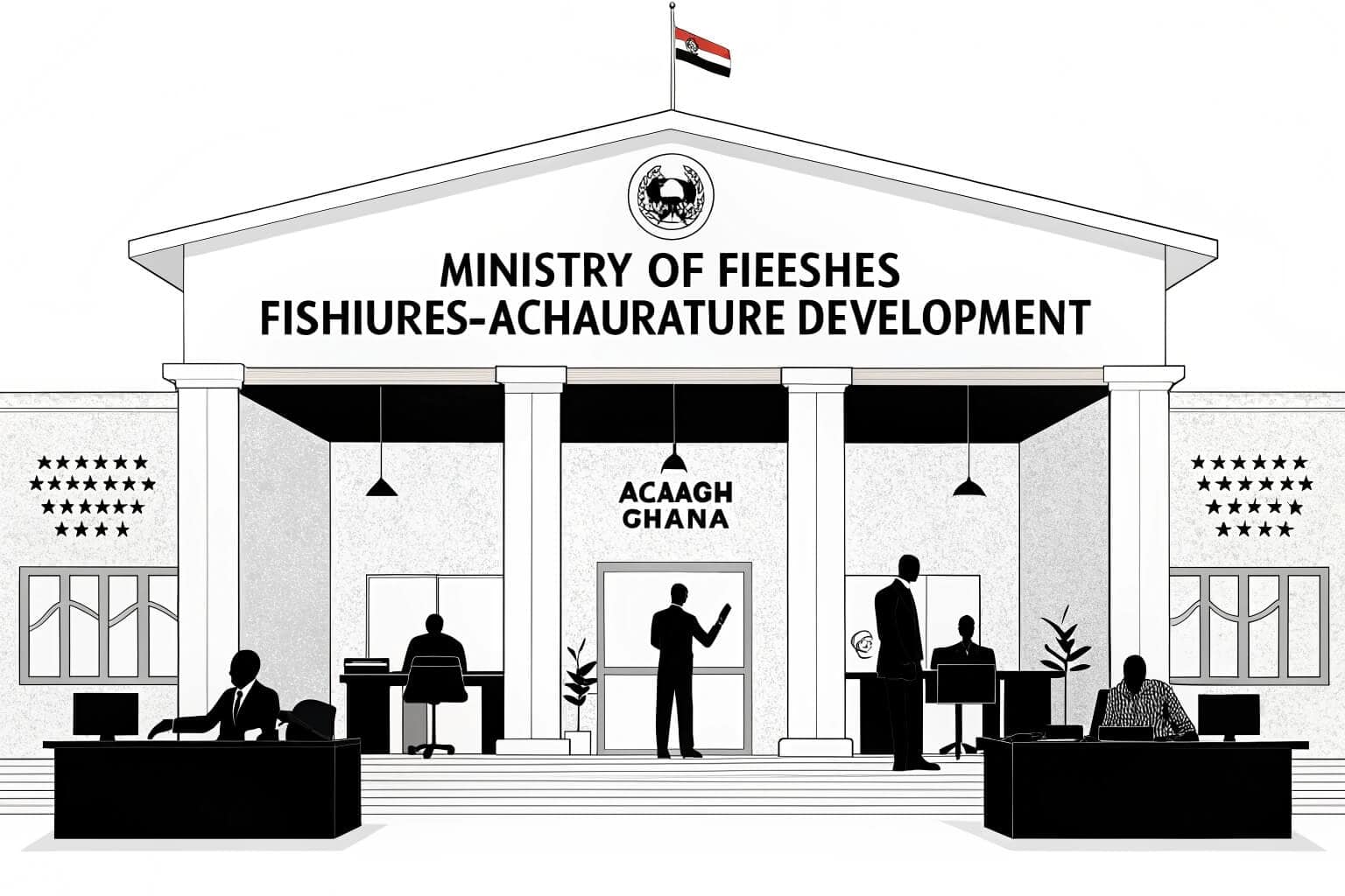 Ministry of Fisheries and Aquaculture Development Ghana building