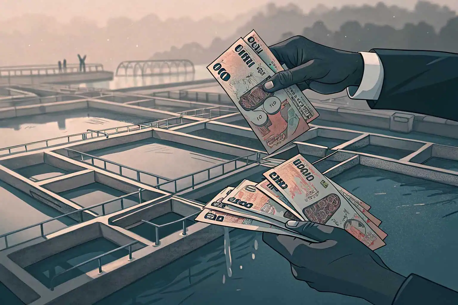 Calculating fish farming profits in Ghana