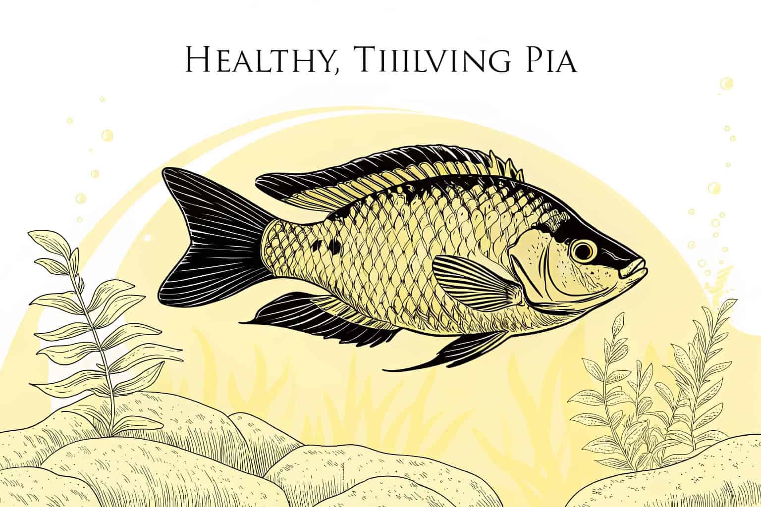 Tilapia in a fish farm