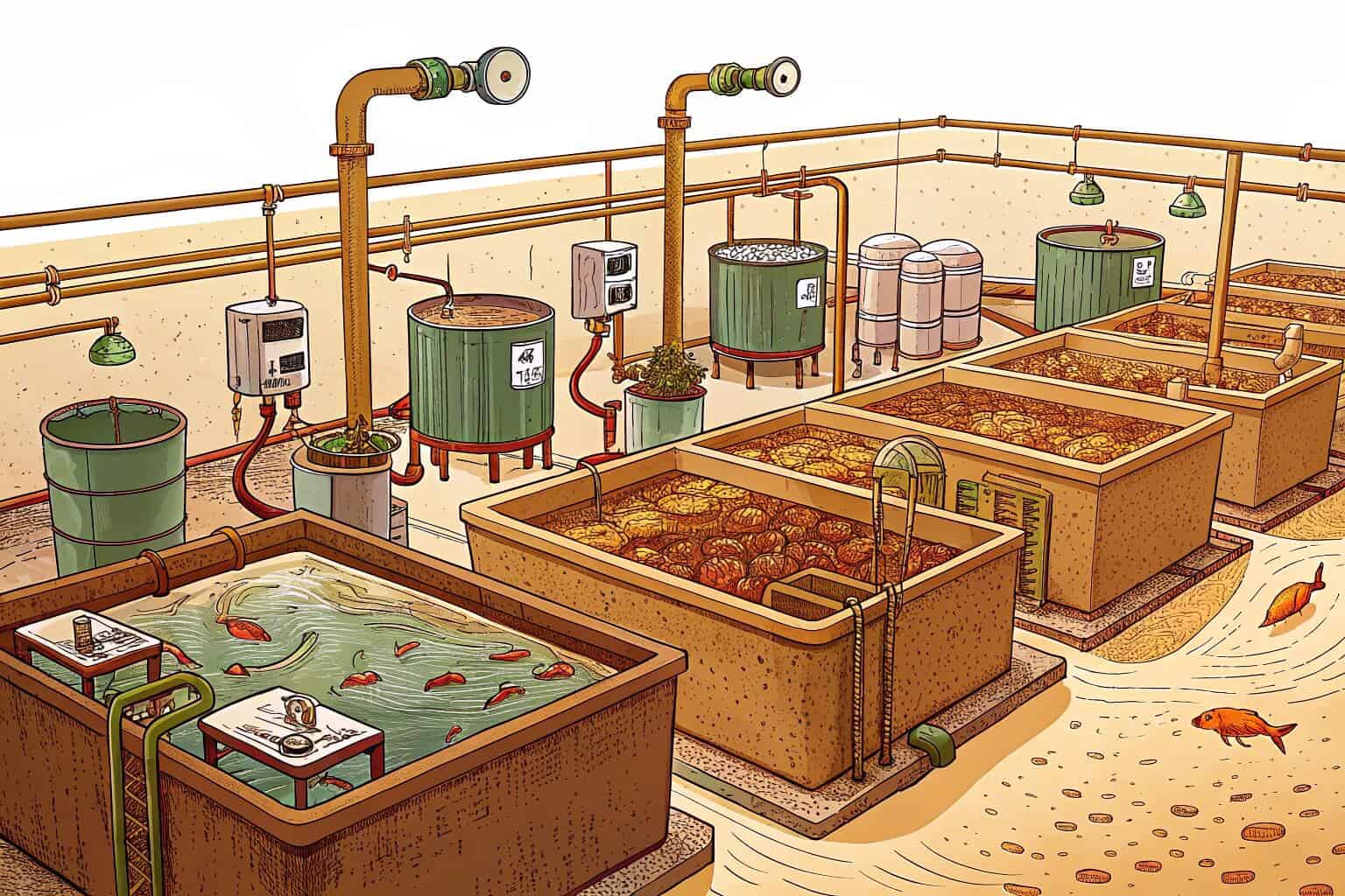 alt with keywords: Disadvantages of Biofloc Fish Farming