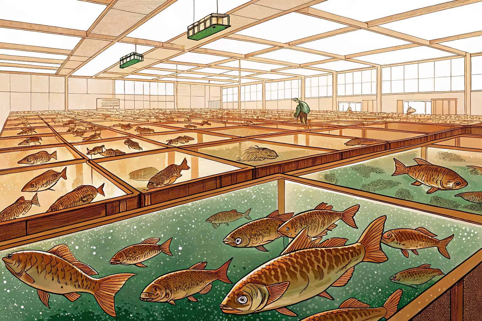 alt with keywords: Disadvantages of farm raised fish
