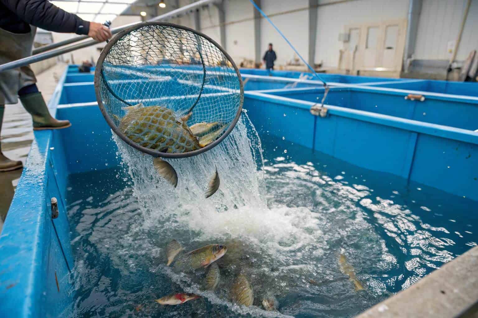 A healthy harvest of Tilapia from a farm