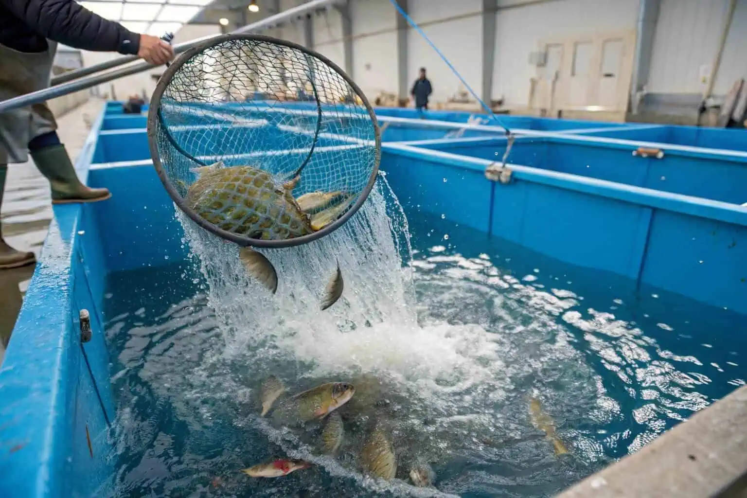 A healthy harvest of Tilapia from a farm