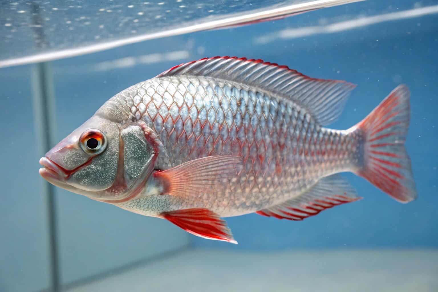Close-up of a healthy Tilapia