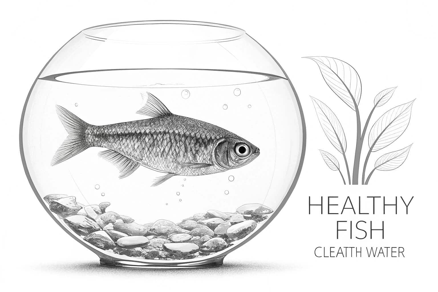 Close-up of fish swimming in a clear water tank