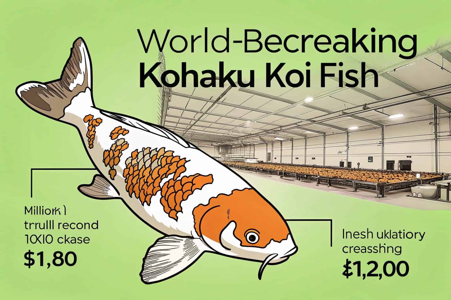 The record-breaking S Legend Koi fish