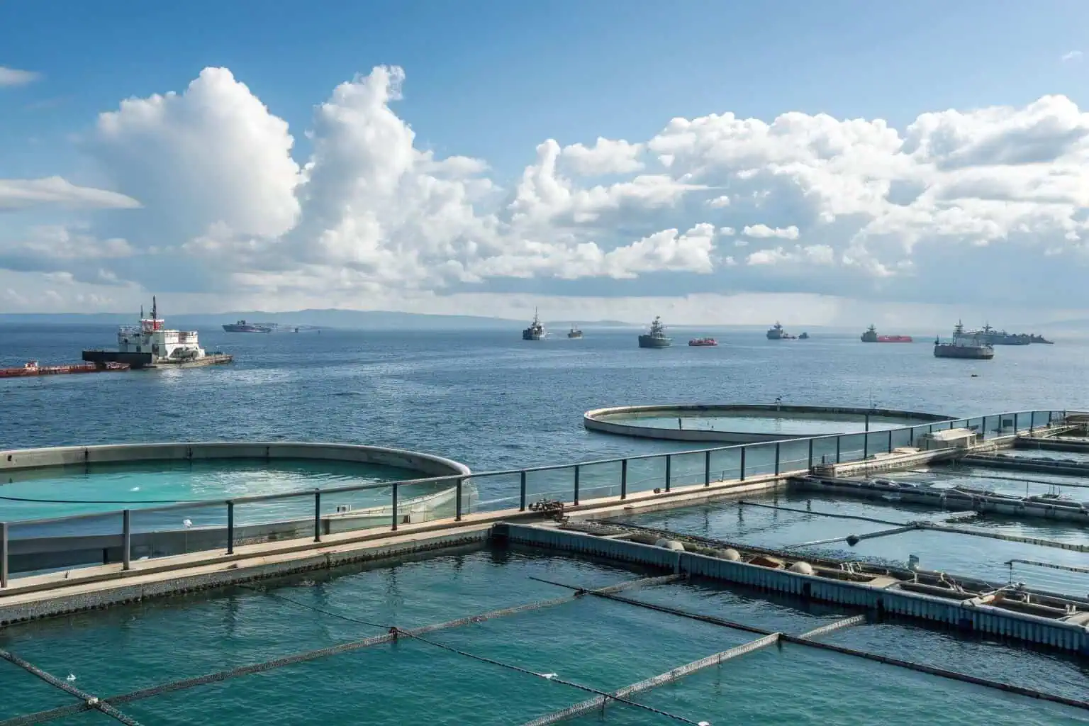 aquaculture vs commercial fishing
