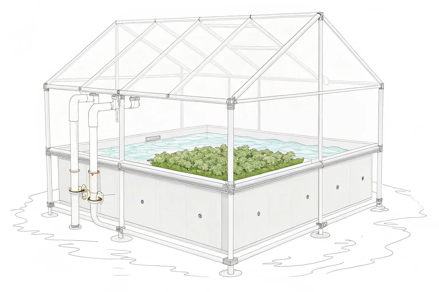 A worker at a modern fish processing plant in China.