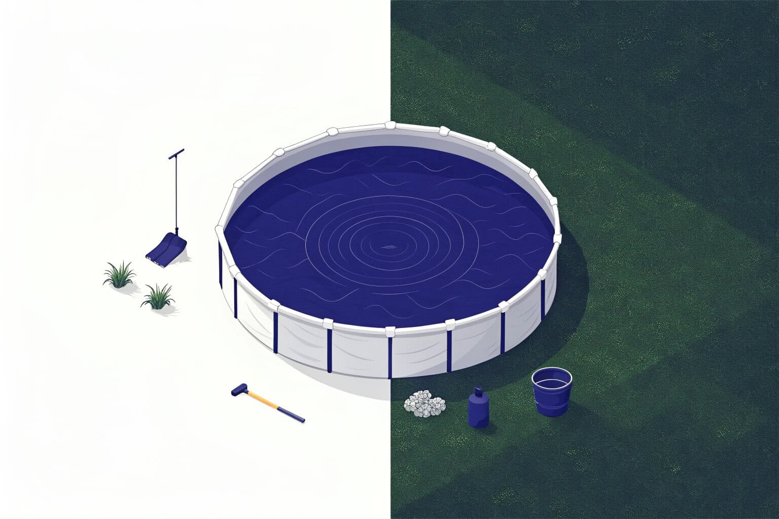 A diverse community aquarium with many fish species