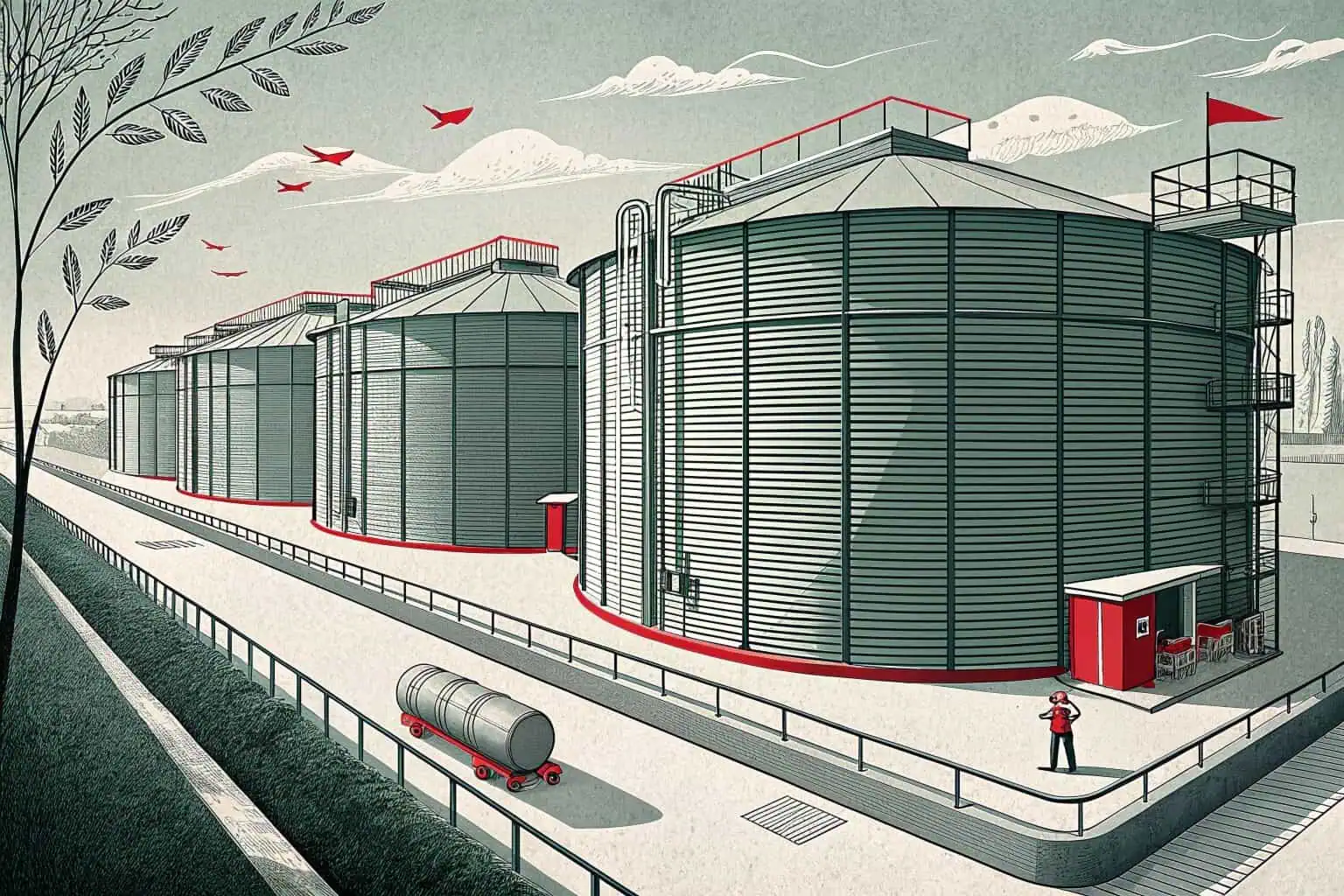 Fish farm water consumption analysis