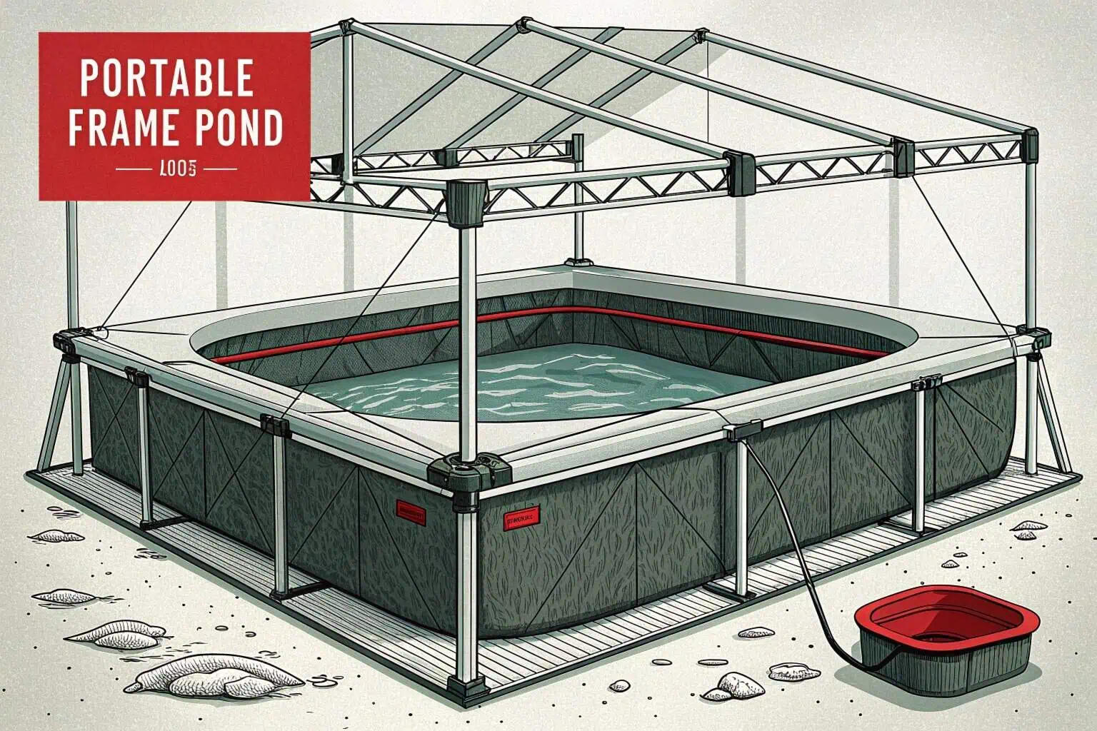 Aquaculture water usage comparison