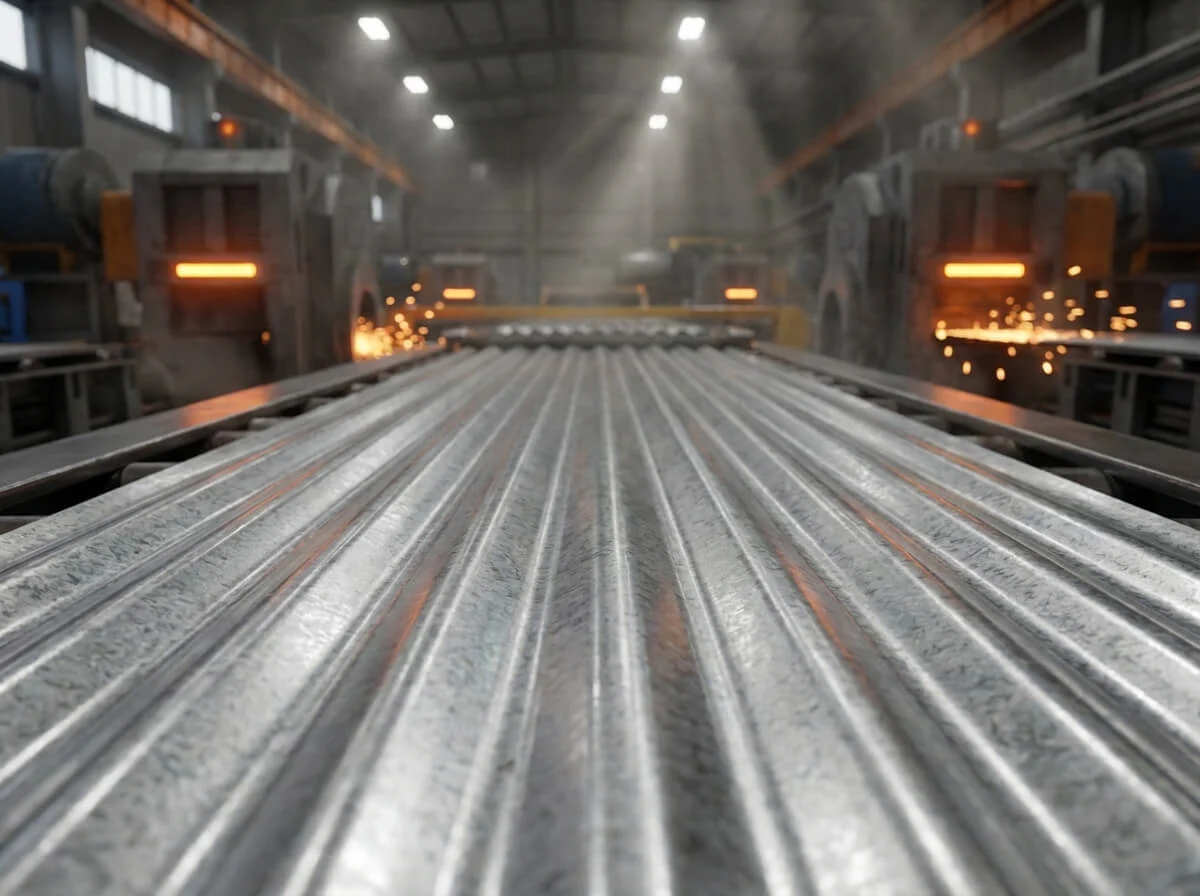 single galvanized sheet structural limit factory production